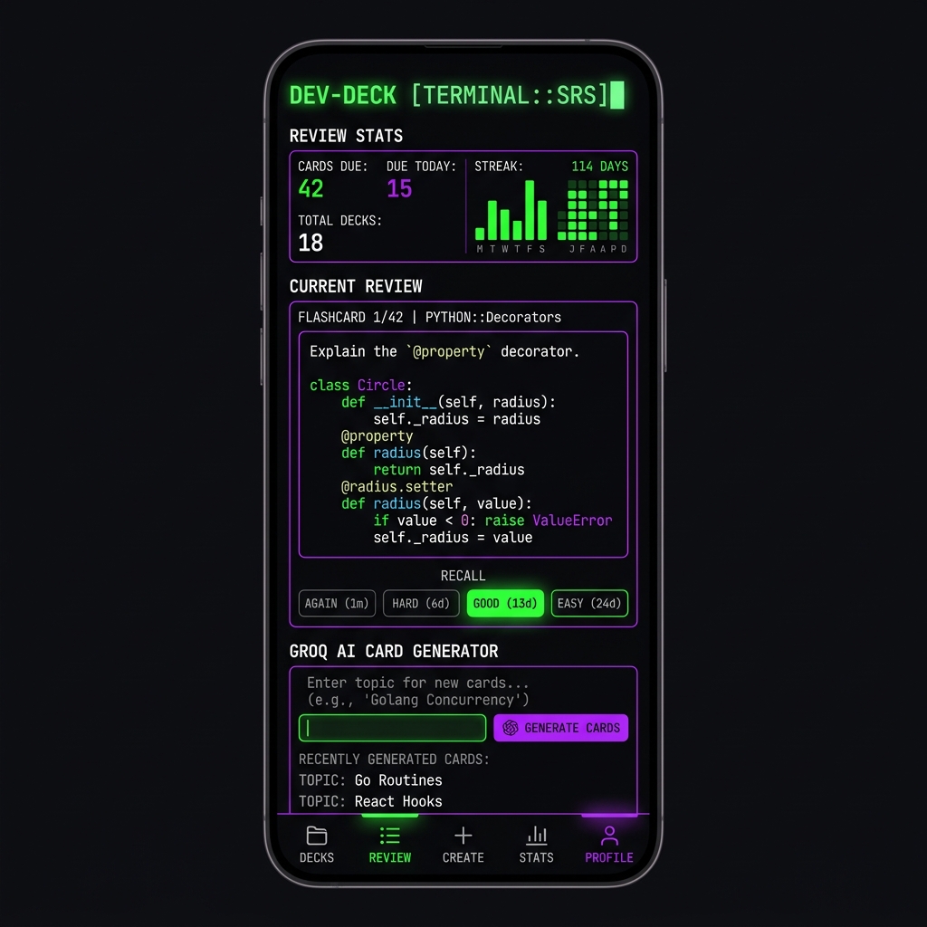 Dev-Deck Project